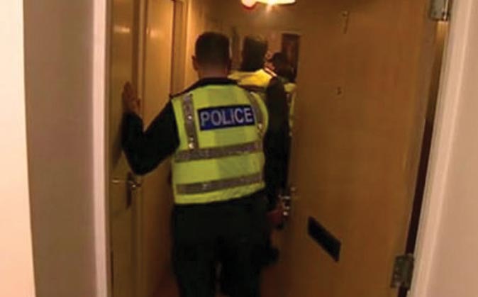 Police probing'modern slavery' find 11 Eastern European women and a child